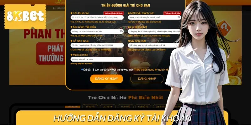 Tạo tài khoản cá cược nhanh chóng, đơn giản chỉ với vài bước cơ bản