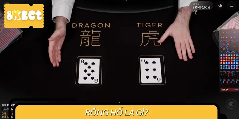 Rồng hổ là trò chơi ấn tượng, sử dụng bộ bài tây 52 lá