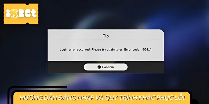 Khắc phục lỗi khi học hỏi hướng dẫn đăng nhập