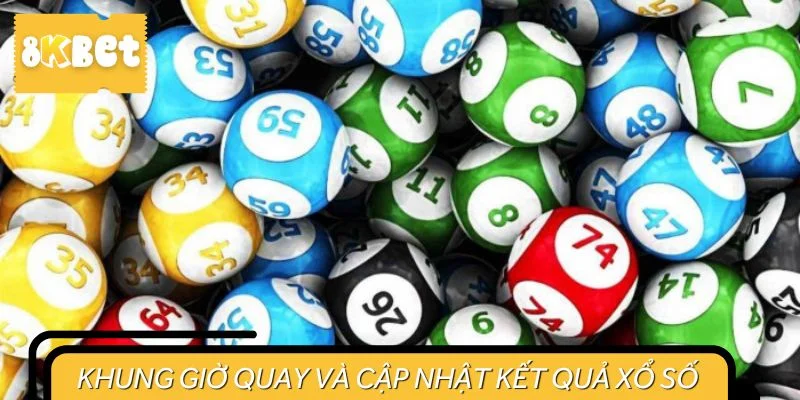 Khung giờ quay và cập nhật kết quả xổ số ba miền